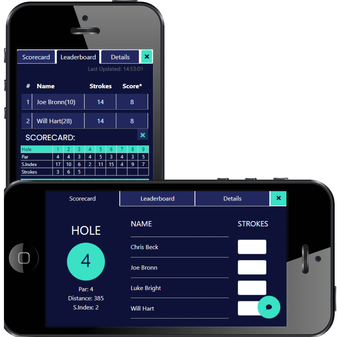 Score My Golf Live Golf Event Scoring